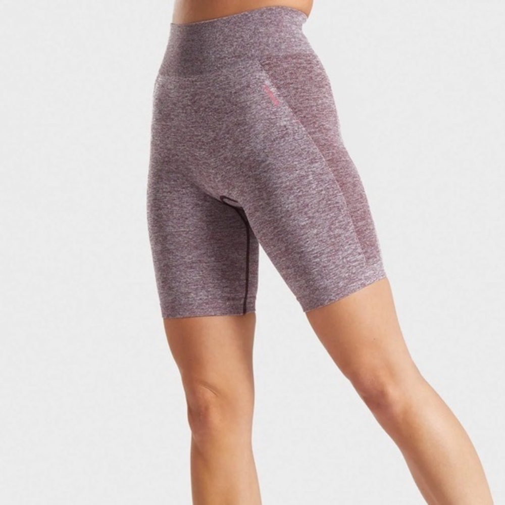 COPY - Gymshark Flex Cycling Shorts - Berry Marl/Rose S